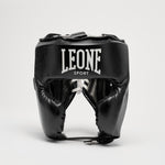 Casque Leone Sport Augusto Classico Noir avec pommettes 
