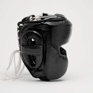 Casque Leone Sport Augusto Classico Noir avec pommettes 