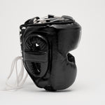 Casque Leone Sport Augusto Classico Noir avec pommettes 