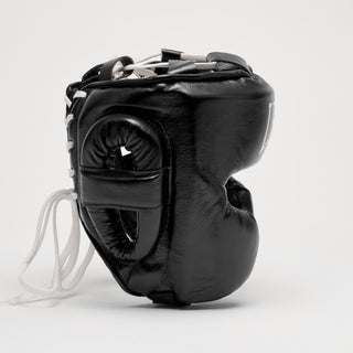 Casque Leone Sport Augusto Classico Noir avec pommettes 