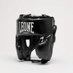Casque Leone Sport Augusto Classico Noir avec pommettes 