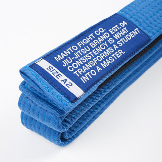 Cintura BJJ Manto Motto Blu-Combat Arena