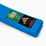 Band Adidas Elite WKF Blauw met Kanji 