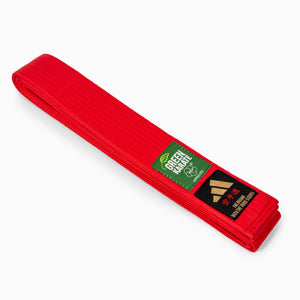 Band Adidas Elite WKF Rood met Kanji 