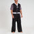 Uniforme Semi contact Point Fighting WAKO Leone AB991 Noir 