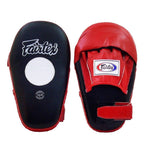Handpads Fairtex Pro Hoek FMV8 Zwart-Rood