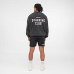 Felpa Boxraw Sparring Club Oversize Nero-Combat Arena
