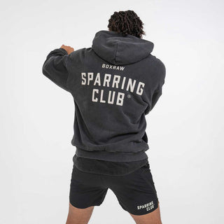 Felpa Boxraw Sparring Club Oversize con cappuccio e zip-Combat Arena