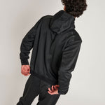 Sweat Leone Lion noir à capuche ABX313 Noir-Combat Arena