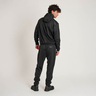 Sweat Leone Lion noir à capuche ABX313 Noir-Combat Arena