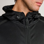 Sweat Leone Lion noir à capuche ABX313 Noir-Combat Arena