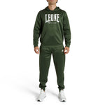 Sweat Leone Logo à capuche ABX119 Vert 