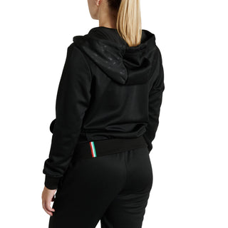 Dames Sweatshirt Leone DNA met capuchon en rits ABX730 