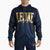 Sweatshirt Leone DNA met capuchon ABX721 Blauw 