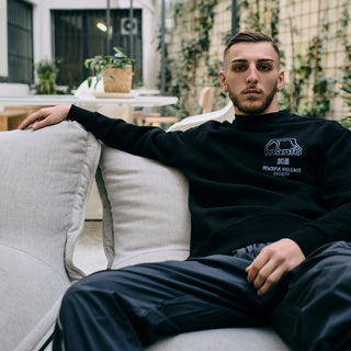 Sweatshirt Manto Society Zwart 