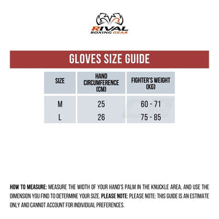 Gants de sac Rival RB5 Noir