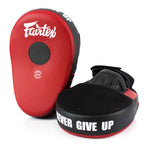 Coussinets de mise au point Fairtex Maximisé FMV13 rouge-noir 