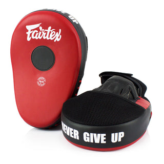 Coussinets de mise au point Fairtex Maximisé FMV13 rouge-noir 