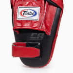 Handpads Fairtex Pro Hoek FMV8 Zwart-Rood