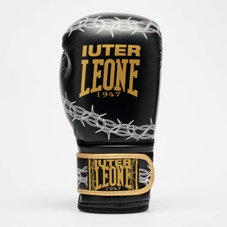 Gants de boxe Leone IUTER Barbed Wire GN02IU Noir-Combat Arena