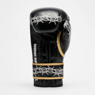 Gants de boxe Leone IUTER Barbed Wire GN02IU Noir-Combat Arena