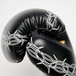 Gants de boxe Leone IUTER Barbed Wire GN02IU Noir-Combat Arena