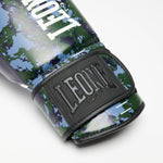 Guantoni Leone Urban Fighter GN335 Blu-verde camo-Combat Arena