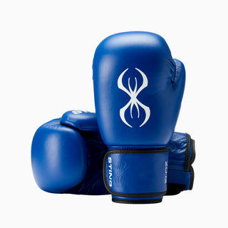 Gants de boxe Sting Competition Approuvé World Boxing Bleu 