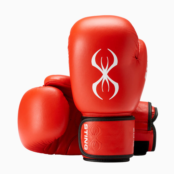 Gants Sting rouges – Homologués World Boxing & boxe olympique – Combat ...