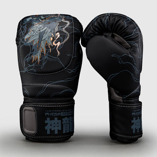 Bokshandschoenen Venum Thunder Dragon Zwart-Combat Arena