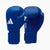 Bokshandschoenen van Boksen Adidas Goedgekeurd World Boxing Blauw 