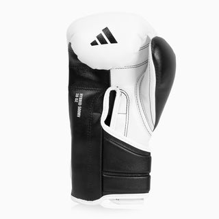 Bokshandschoenen Adidas Hybrid 500 Voor en tegen Klittenband Zwart-wit 