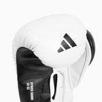Bokshandschoenen Adidas Hybrid 500 Voor en tegen Klittenband Zwart-wit 
