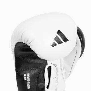 Bokshandschoenen Adidas Hybrid 500 Voor en tegen Klittenband Zwart-wit 