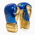 Gants de boxe Adidas Hybrid 500 Pro avec Velcro Bleu-or 