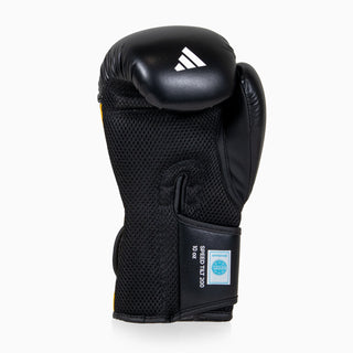 Gants de boxe Adidas Speed Tilt 200 WAKO 10 Oz Noir-jaune-blanc 