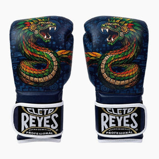 Gants de boxe Cleto Reyes Fibre Kukulkán Bleu 