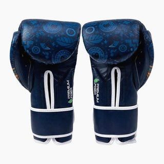 Gants de boxe Cleto Reyes Fibre Kukulkán Bleu 