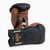 Bokshandschoenen Di Nardo met veters Zwart-Bruin 16 oz 