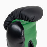 Gants de boxe Di Nardo avec Velcro 14 Oz Noir-vert 