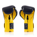 Bokshandschoenen Fairtex Mexican Stijl BGV9 Blauw-geel 