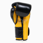 Bokshandschoenen Fairtex Mexicaanse stijl BGV9 Zwart-Geel