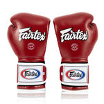 Gants de boxe Fairtex Mexican Style BGV9 Rouge-blanc 