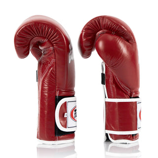 Gants de boxe Fairtex Mexican Style BGV9 Rouge-blanc 