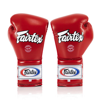Bokshandschoenen Fairtex PRO Training Mexican Stijl BGL7 Rood 