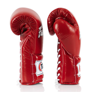 Bokshandschoenen Fairtex PRO Training Mexican Stijl BGL7 Rood 
