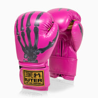 Gants de boxe Leone Iuter GN01IU Fuchsia 