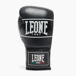 Bokshandschoenen Leone Shock Pro met veters GN057L Zwart 