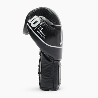 Bokshandschoenen Leone Shock Pro met veters GN057L Zwart 
