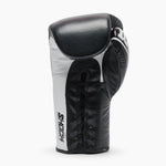 Bokshandschoenen Leone Shock Pro met veters GN057L Zwart 